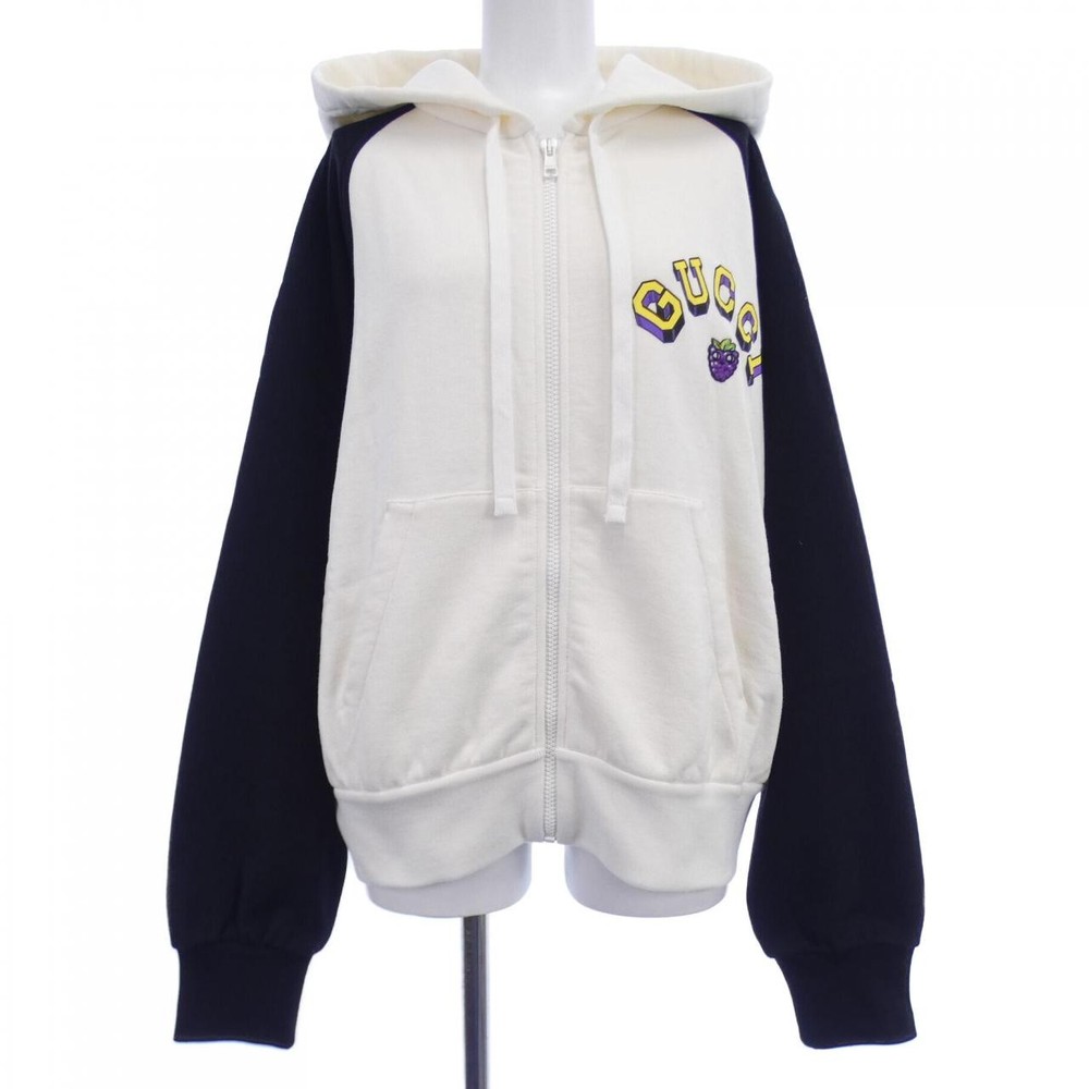 Authentic GUCCI Hoodie Black with Logo Detail 2700040897452