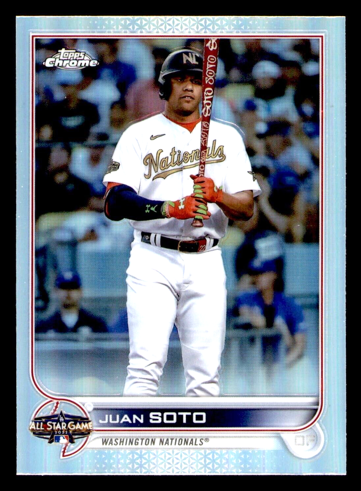 2022 Topps Chrome Update Juan Soto All Star Game #ASGC-33 Baseball Card