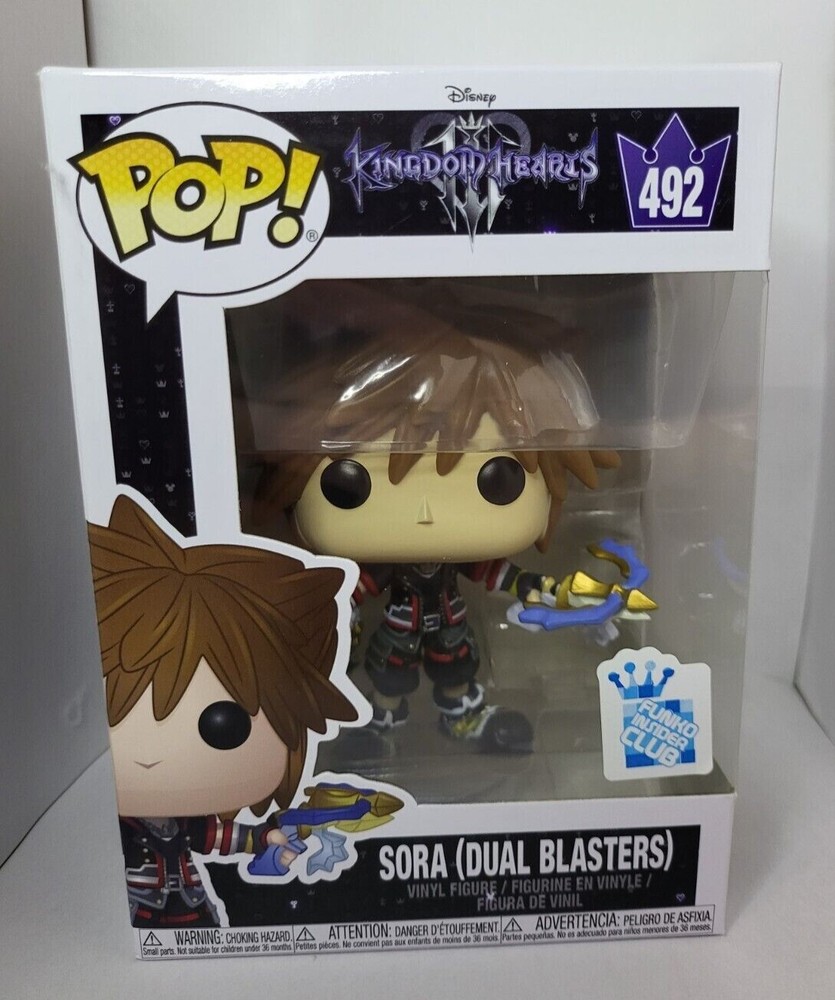 Funko Pop! #492 Kingdom Hearts Sora Dual Blasters Funko Insider Club GameStop