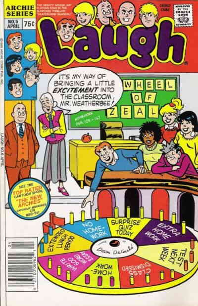 Laugh (Vol. 2) #6 FN; Archie | Wheel of Fortune Tribute Cover - we combine shipp