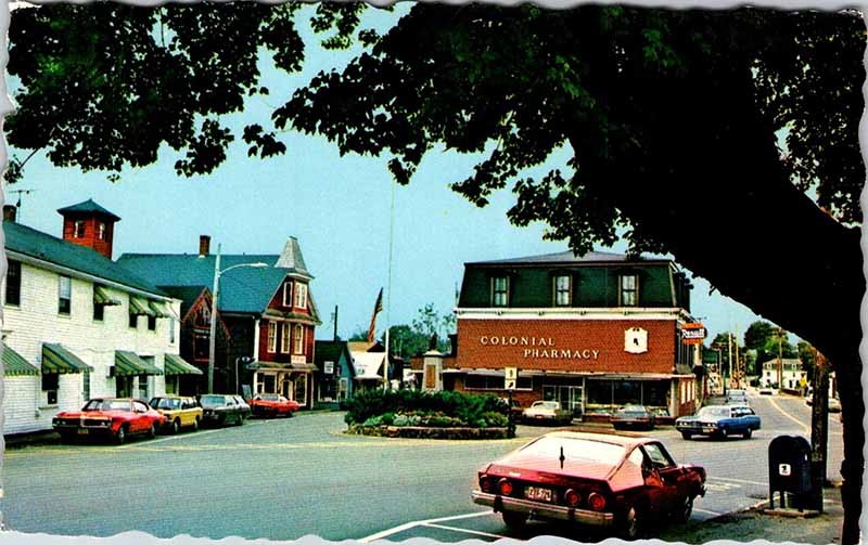 Postcard SHOP SCENE Kennebunk Maine ME m/09 AM5092