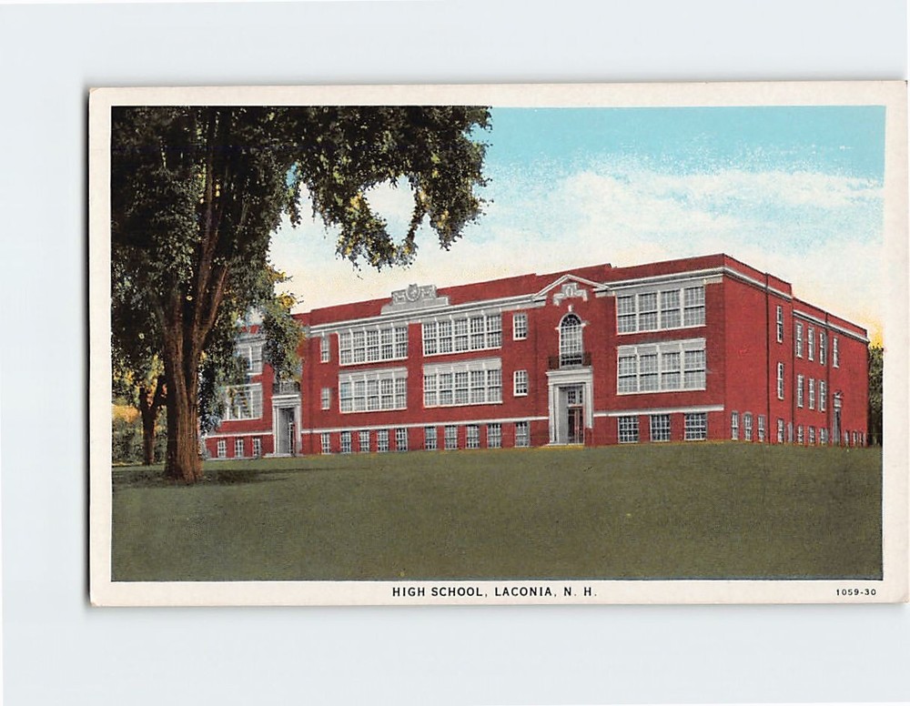 Postcard High School, Laconia, New Hampshire