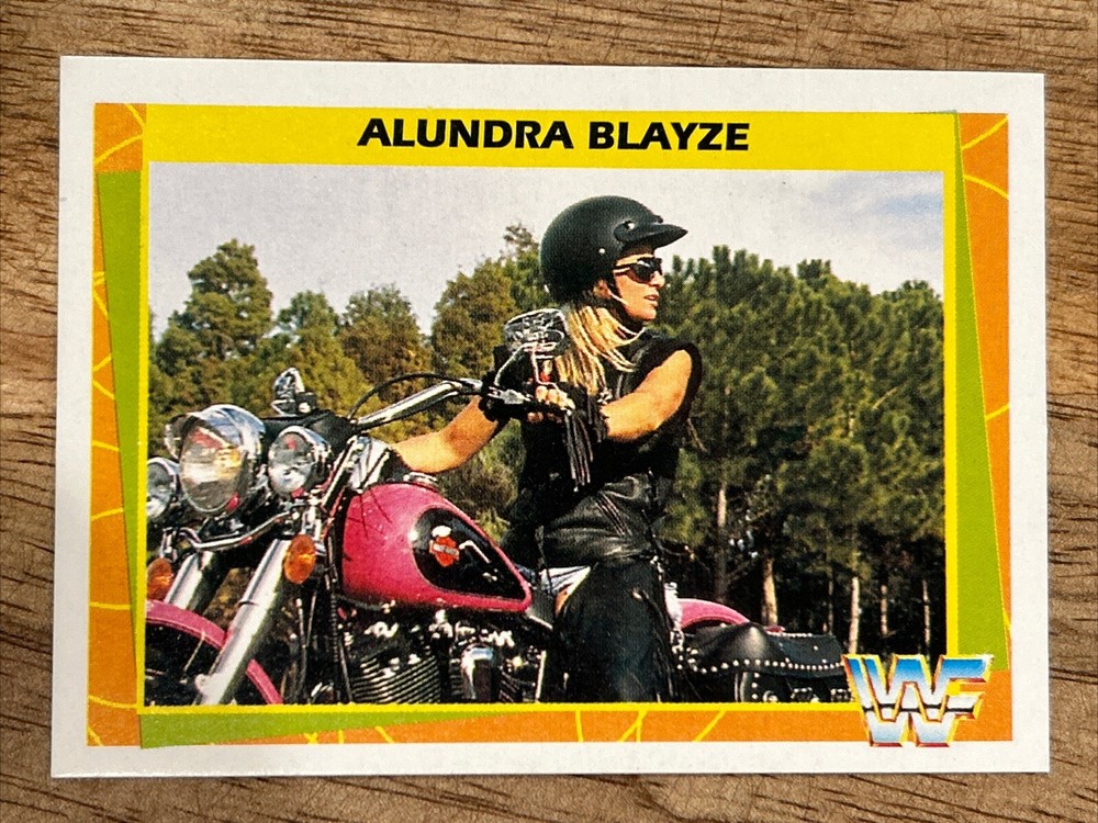 1995 WWF Merlin #116 of 180 Alundra Blayze German
