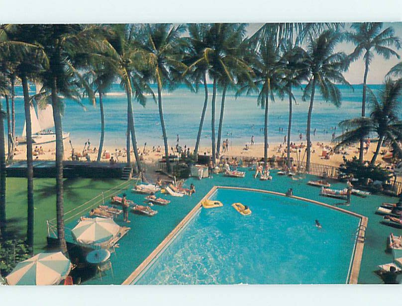 Unused Pre-1980 OUTRIGGER HOTEL Honolulu Hawaii HI q5510@
