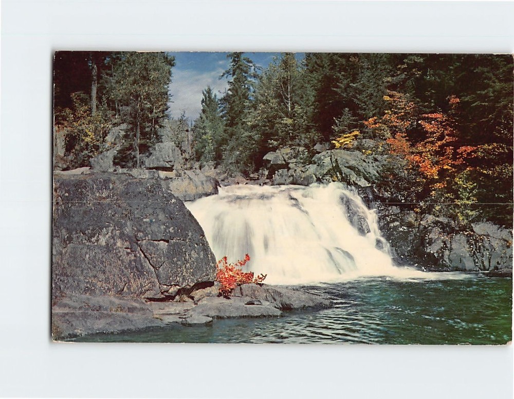 Postcard Waterfalls Nature Scene