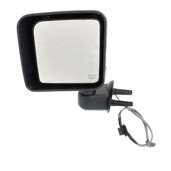 For 2014 Wrangler Rear View Door Mirror Assembly Power Heateded Chrome Left Side