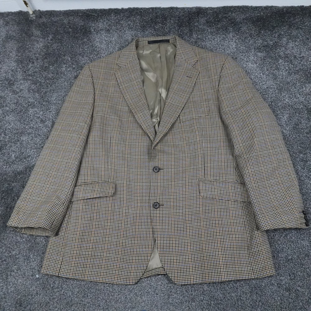Marks & Spencer Blazer Jacket Moon Size 44S Luxury Check
