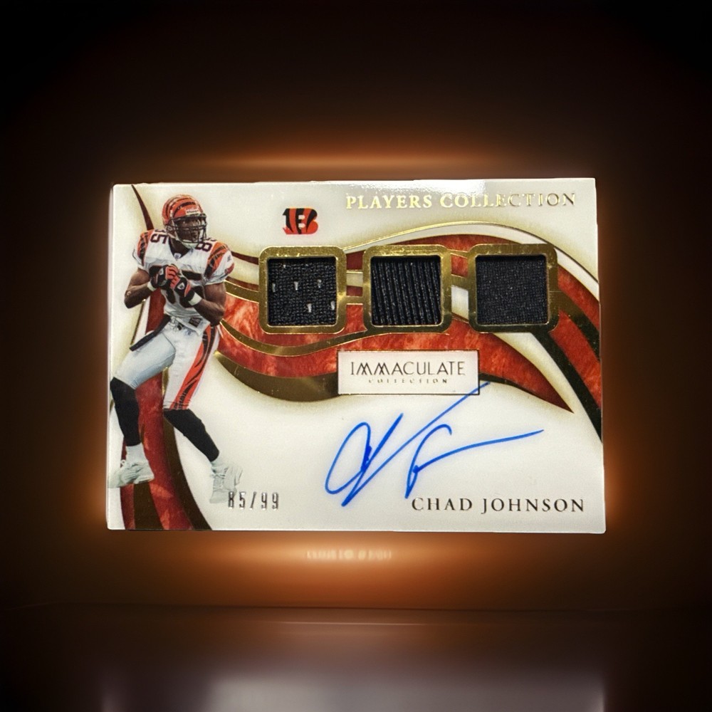 OCHO CINCO 2020 Panini - Immaculate Players Autographs Chad Johnson /99