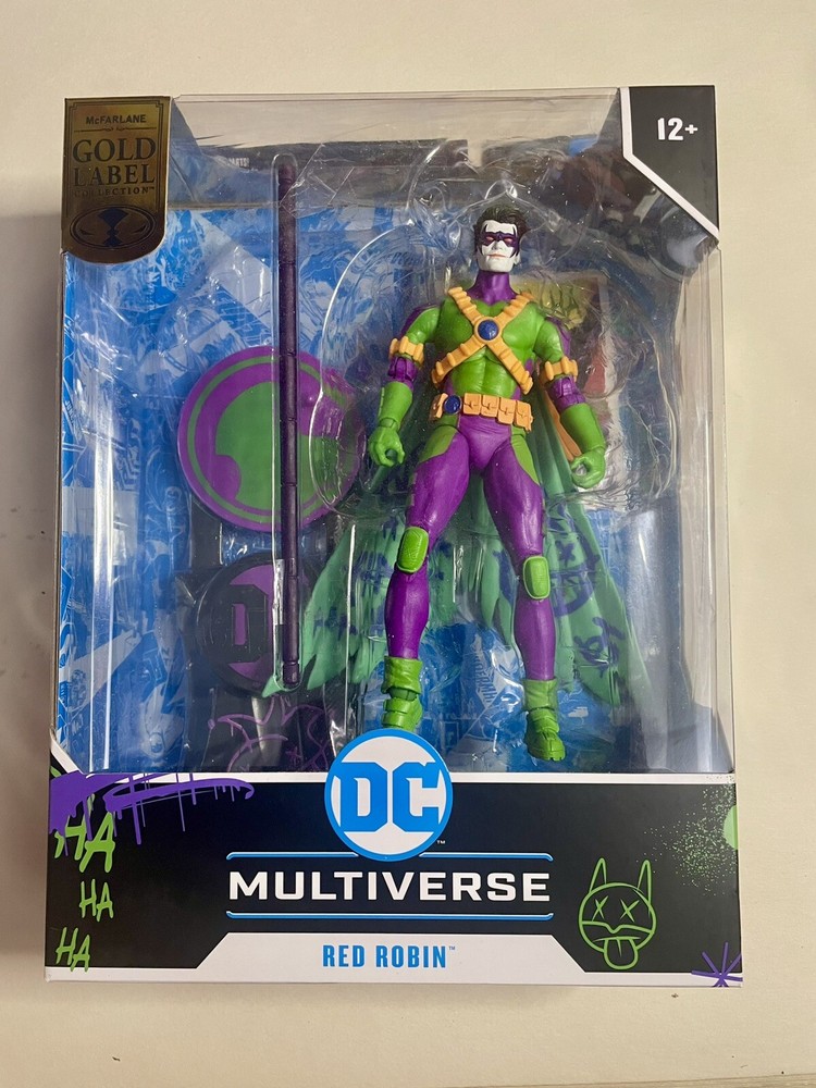McFarlane DC Comics Multiverse Jokerized Red Robin New 52 GL Target Exclusive
