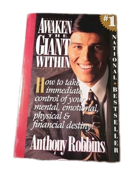 Awaken the Giant Within By Anthony Robbins (paperback)