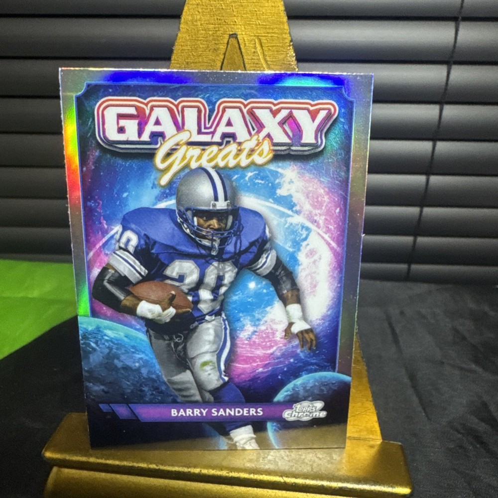 2024 Topps Cosmic Chrome - Galaxy Greats Barry Sanders #GG-13