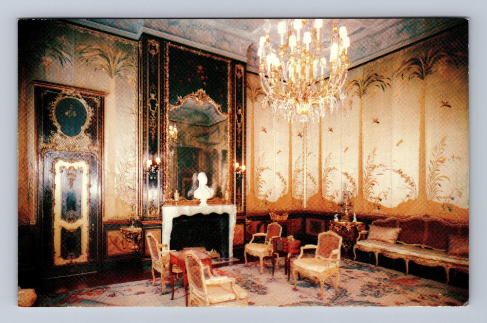 Miami FL-Florida Vizcaya Dade County Art Museum Vintage Postcard