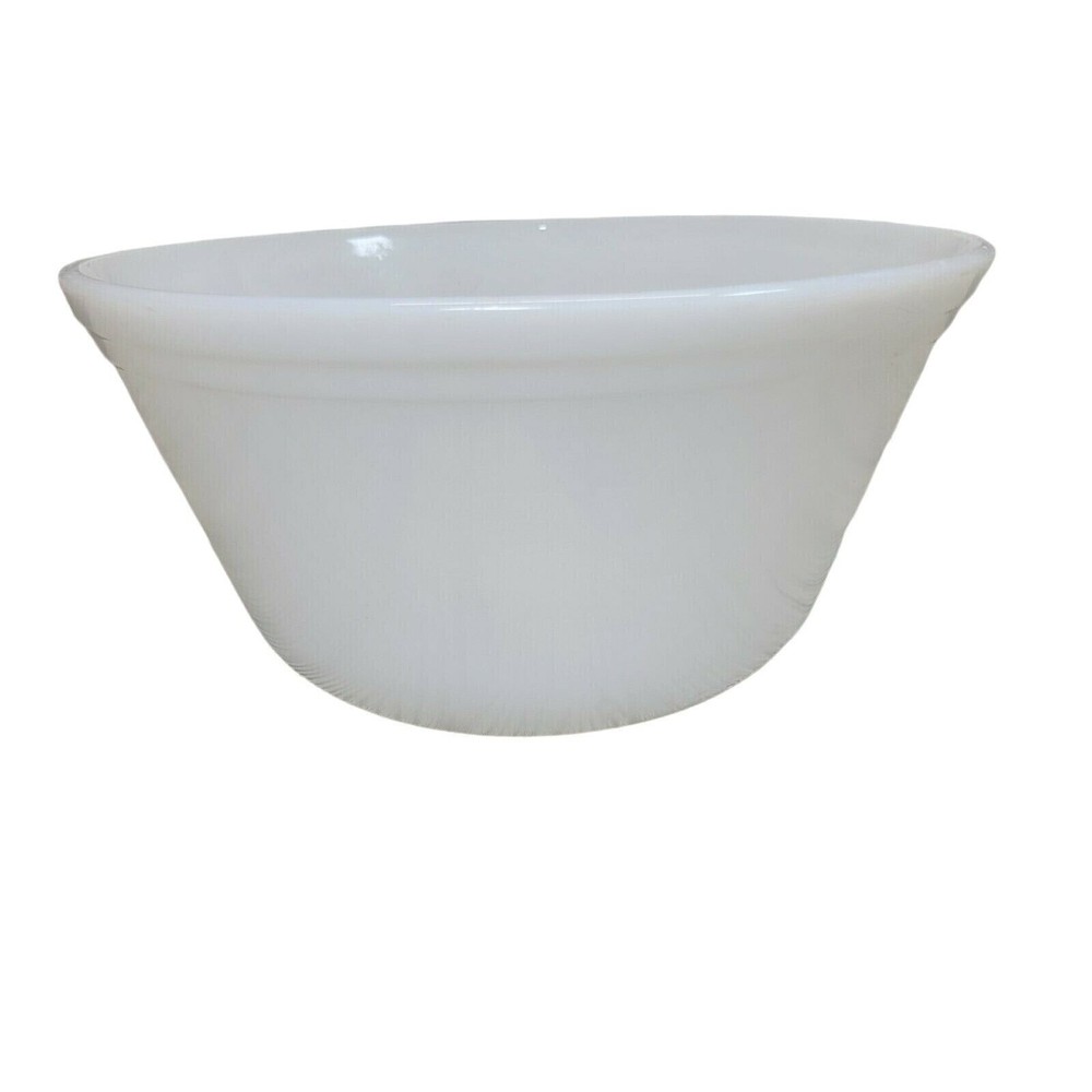 Federal Glass White Oven Ware Mixing Baking Serving Bowl Kitchenware Dishware