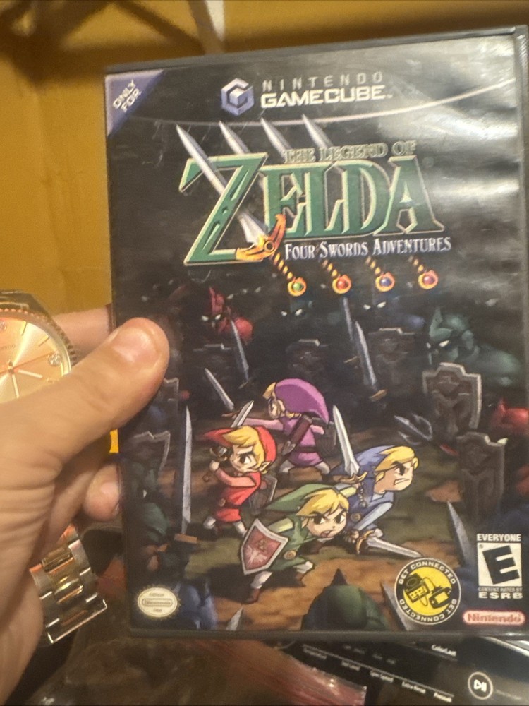 The Legend of Zelda: Four Swords Adventures Nintendo GameCube Complete In Box