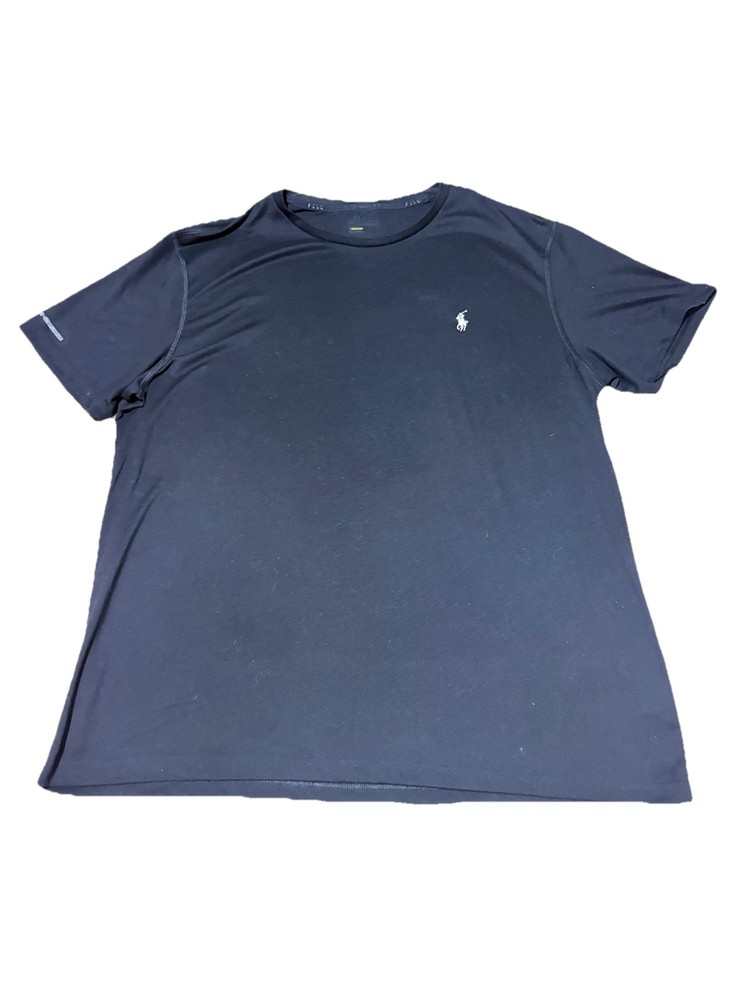Polo Ralph Lauren Performance T Shirt Black Pony Logo Mens Size L