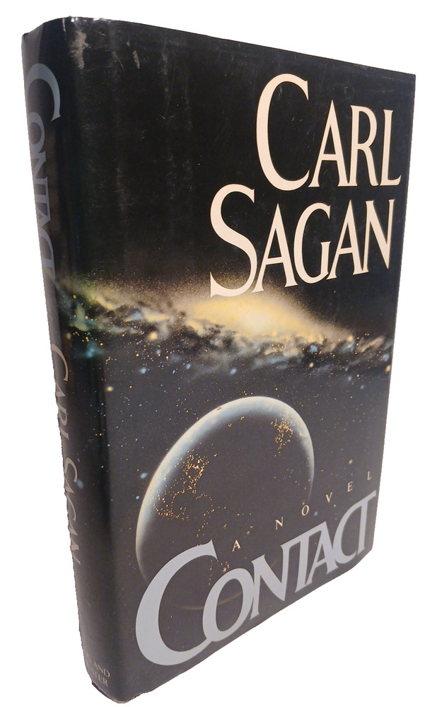 Contact by Carl Sagan (1985, Hardcover First Edition)