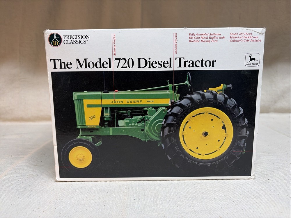 ERTL Precision Classics 1/16 Scale John Deere 720 Wide Front Tractor Model #10