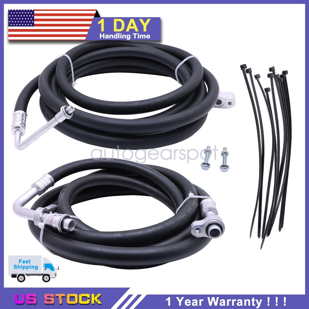 FITS Chevy Tahoe Yukon Escalade 2007-14 Air Conditioning Hoses Rear AC Line Set