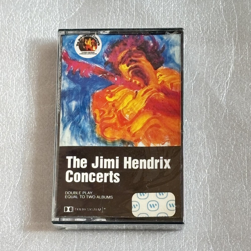 Jimi Hendrix Concert Cassette Sealed NEW