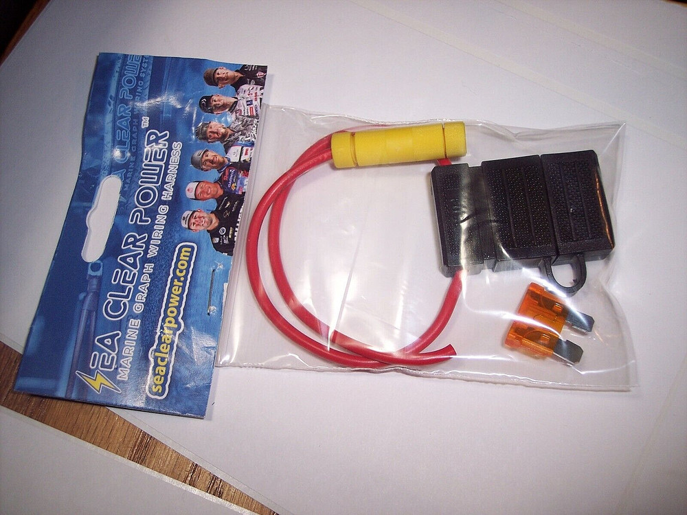 Corrosion Resistant In-line Fuse Holders 5 Amp Fuse Marine Graph Wiring Harness