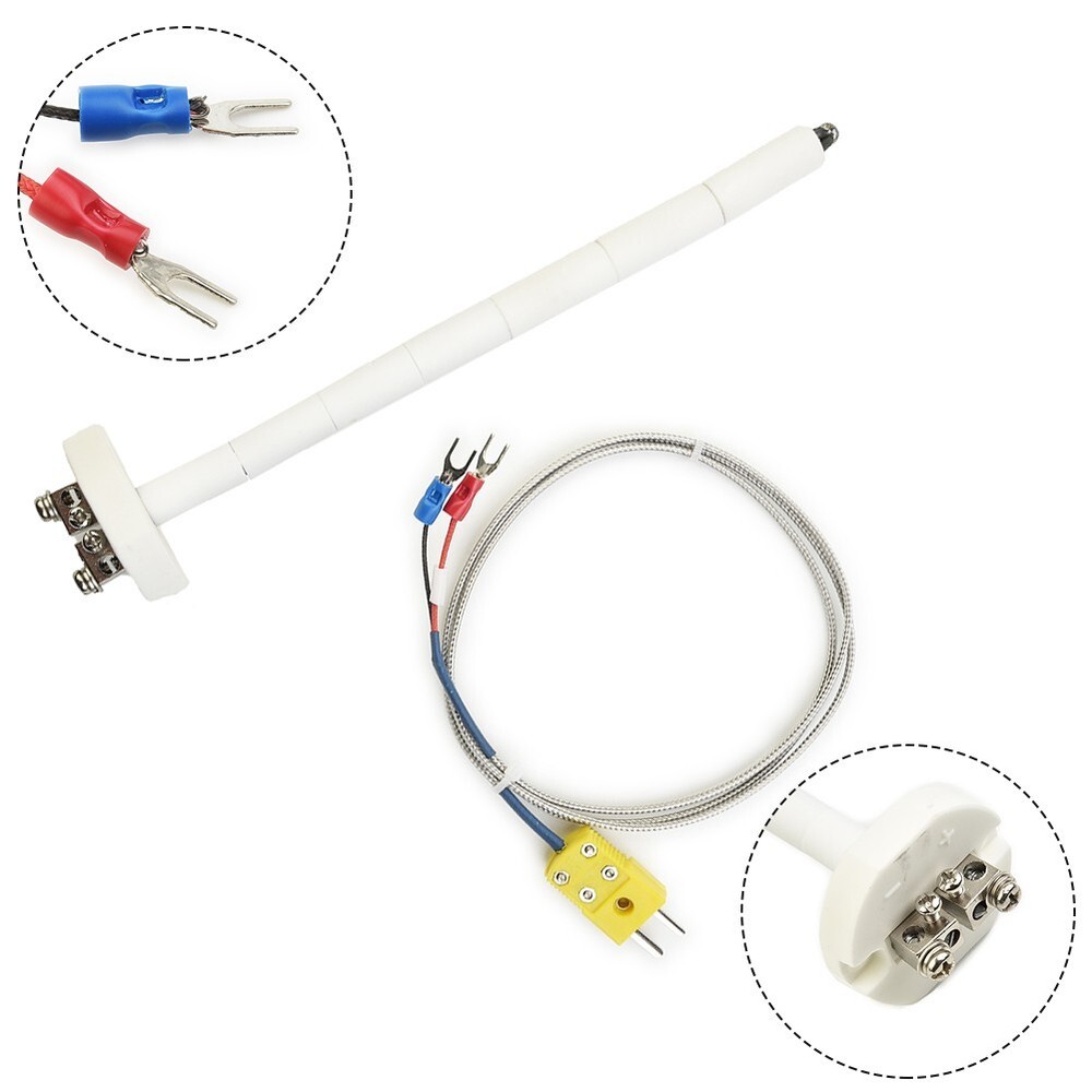 NEW High Temperature Type K Thermocouple Core Ceramic Kiln Probe 2372??F 1300??