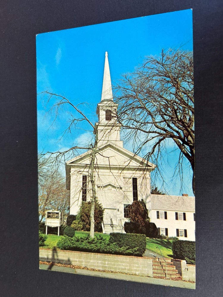 Cape Cod First Congregational Church Massachusetts Chatham Postcard