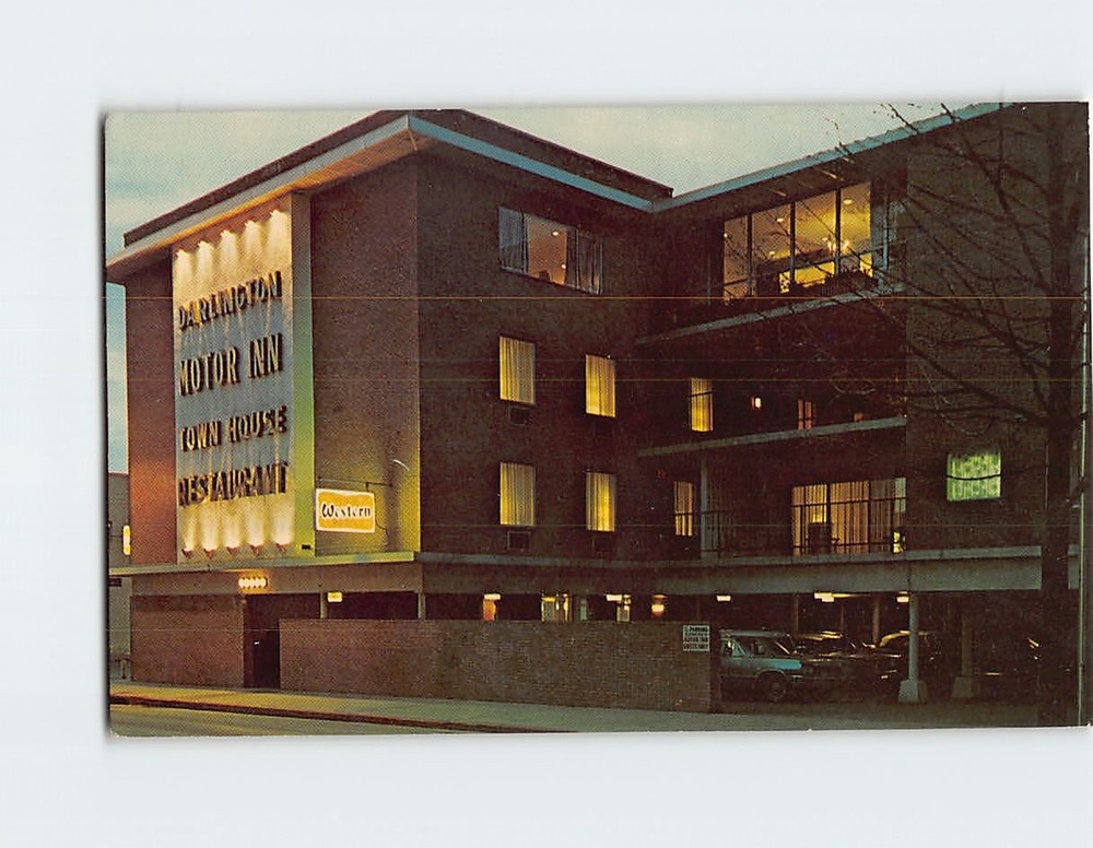 Postcard Darlington Motor Inn Downtown Winchester Virginia USA