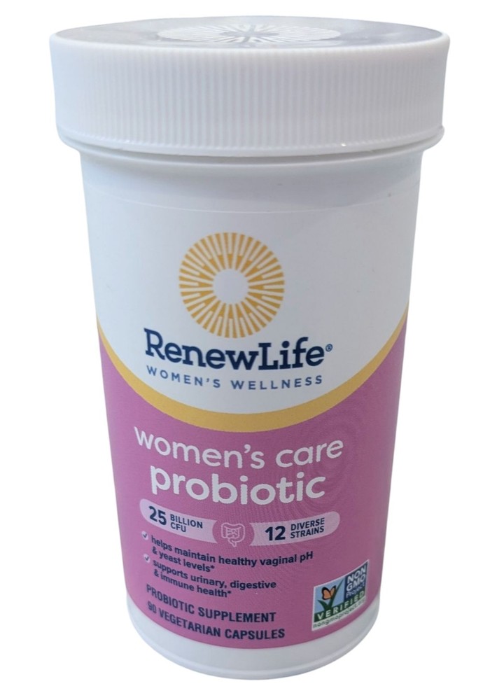 Renew Life Womens Probiotic 25 Billion CFU Gut Health Support 90 Caps