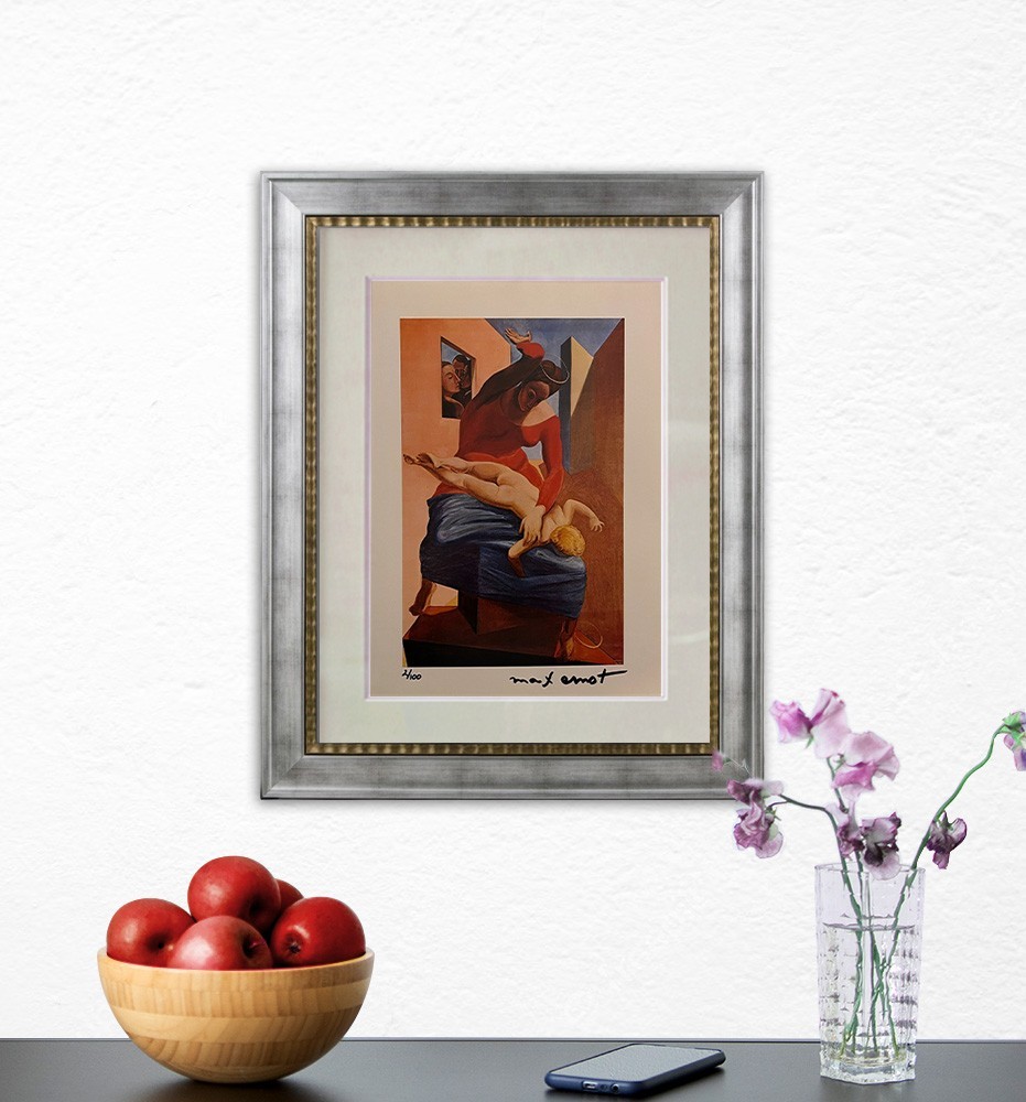 Max Ernst, Original Hand-signed Lithograph with COA & Appraisal of $3,500