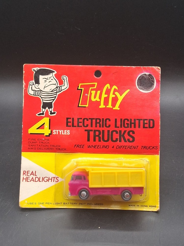 Vintage 1960s Tuffy Mccrory-McClellan-Green  Electric Lighted Dump Truck MOC 🚚