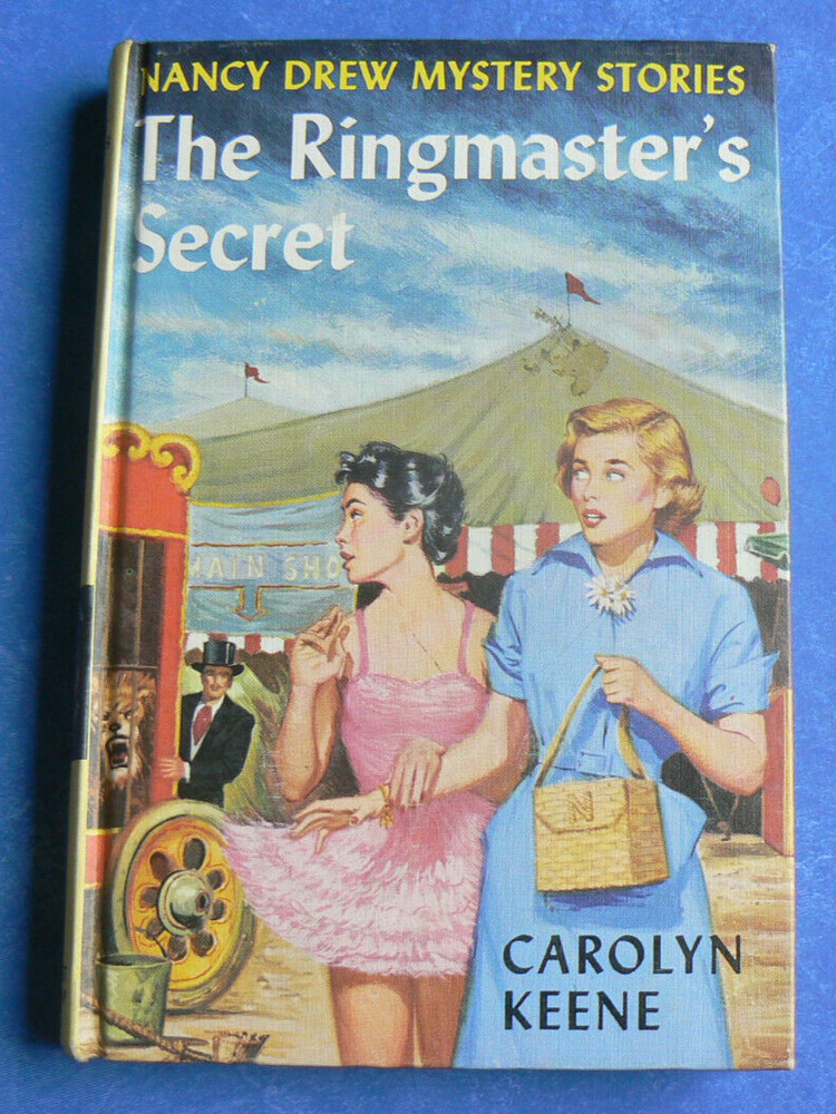 Nancy Drew : #31 The Ringmaster's Secret,Carolyn Keene 1950s Matte HC, Vintage