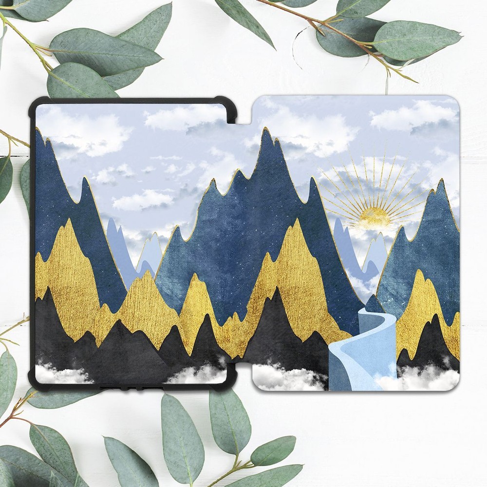 Valley Sunrise Gold Mountain Case for Kindle 10th Gen & Paperwhite  