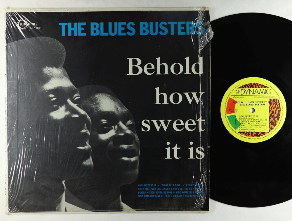 Blues Busters - Behold How Sweet It Is LP - Dynamic Jamaica Shrink