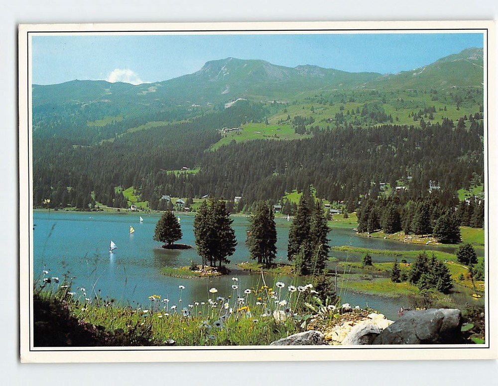 Postcard Scenic View Lenzerheide Switzerland