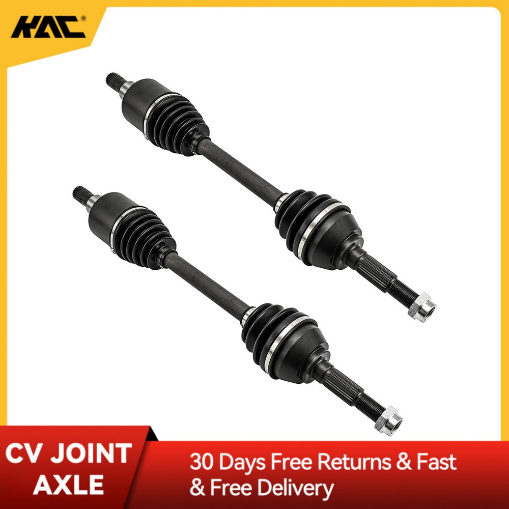 2x 4WD AWD Front CV Axle Shaft For Chevy Trailblazer GMC Envoy 2002-2008 2009