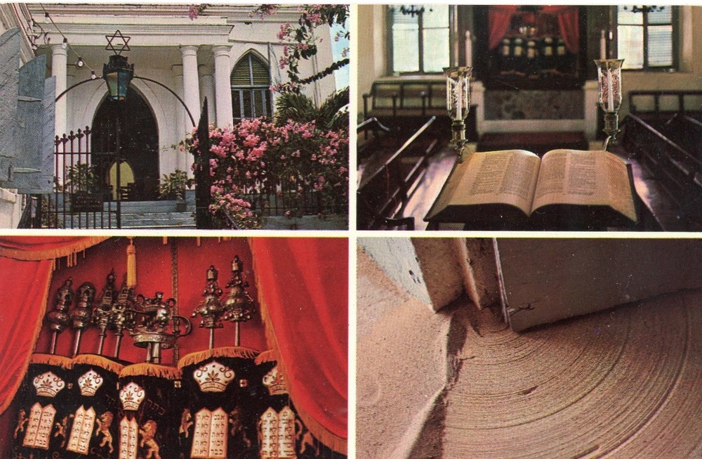 Synagogue of St. Thomas, St. Thomas, US Virgin Islands, UNP, VG --POSTCARD