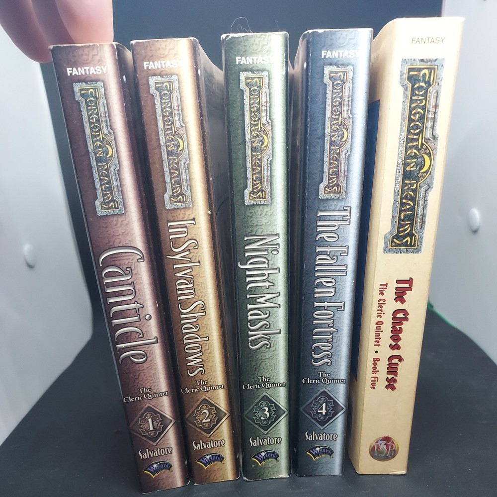 Forgotten Realms: Complete Cleric Quintet Series 1-5, Dungeons & Dragons paperbk