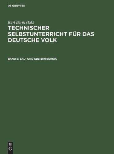 Bau- Und Kulturtechnik (Hardback)