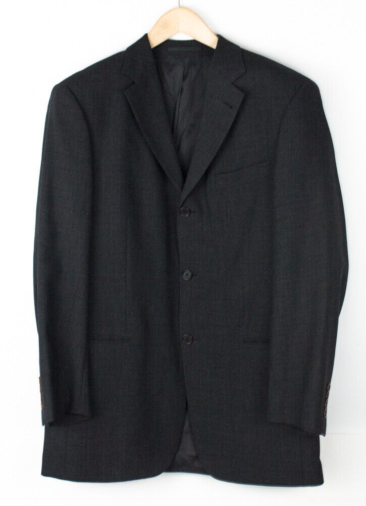 Vintage HUGO BOSS Men Einstein/Sigma Wool Blazer Jacket Size M (50)
