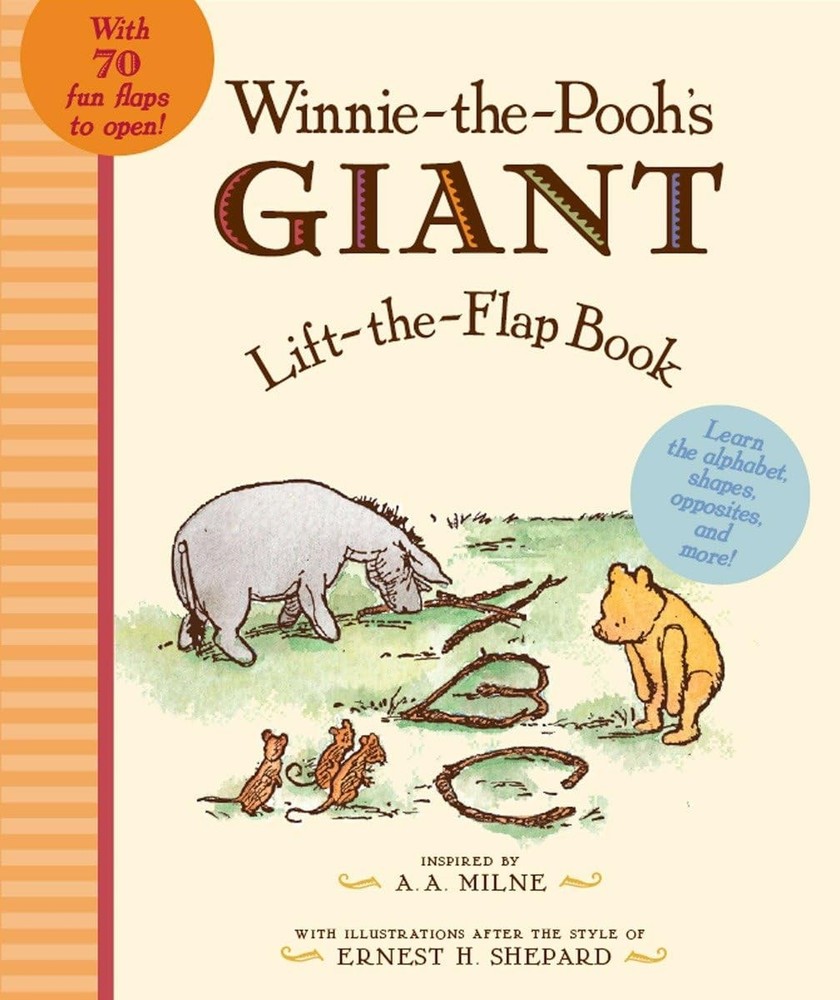 Winnie the Pooh's Giant Lift the-Flap Cream