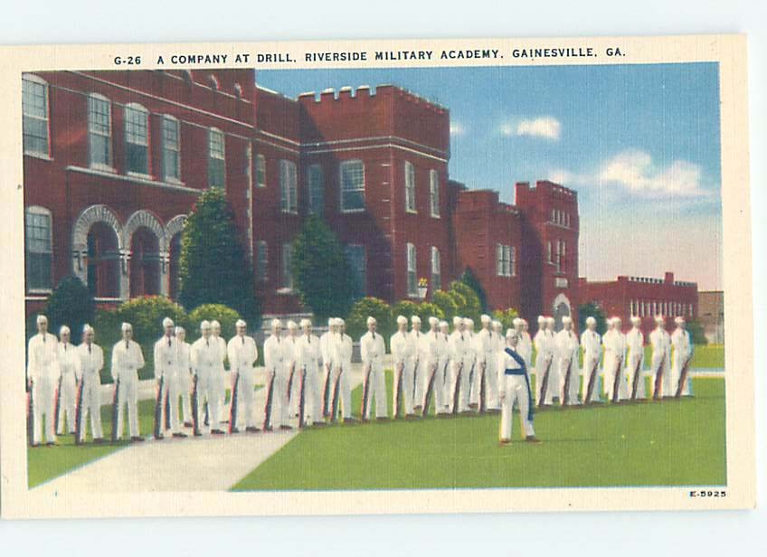 Linen RIVERSIDE MILITARY ACADEMY Gainesville Georgia GA m/09 AF8348@