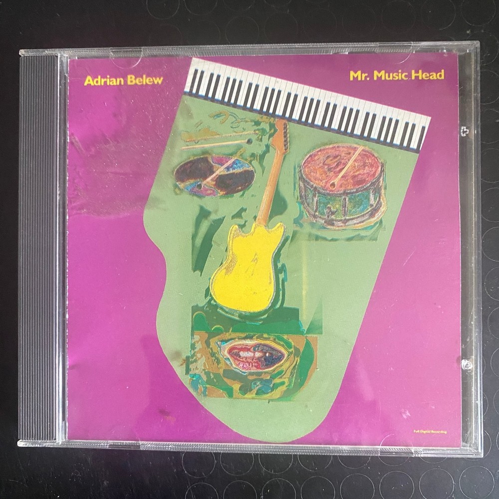 Adrian Belew – Mr. Music Head CD 1989 Art Rock Avant-Pop Atlantic Records