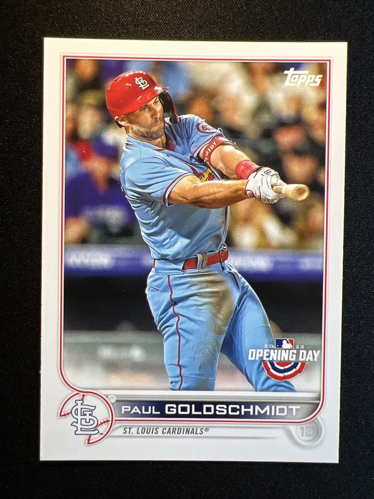 2022 Topps Opening Day #171 Paul Goldschmidt Cardinals 1B Baseball Card ⚾🐷⚾