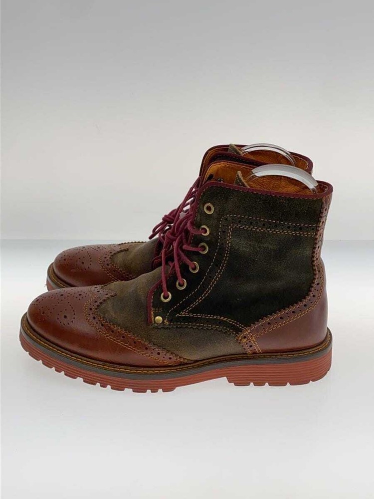 Danner Lace-up Mid Boots Brown Mens US8 Size Hiking Outdoor Shoes D0021
