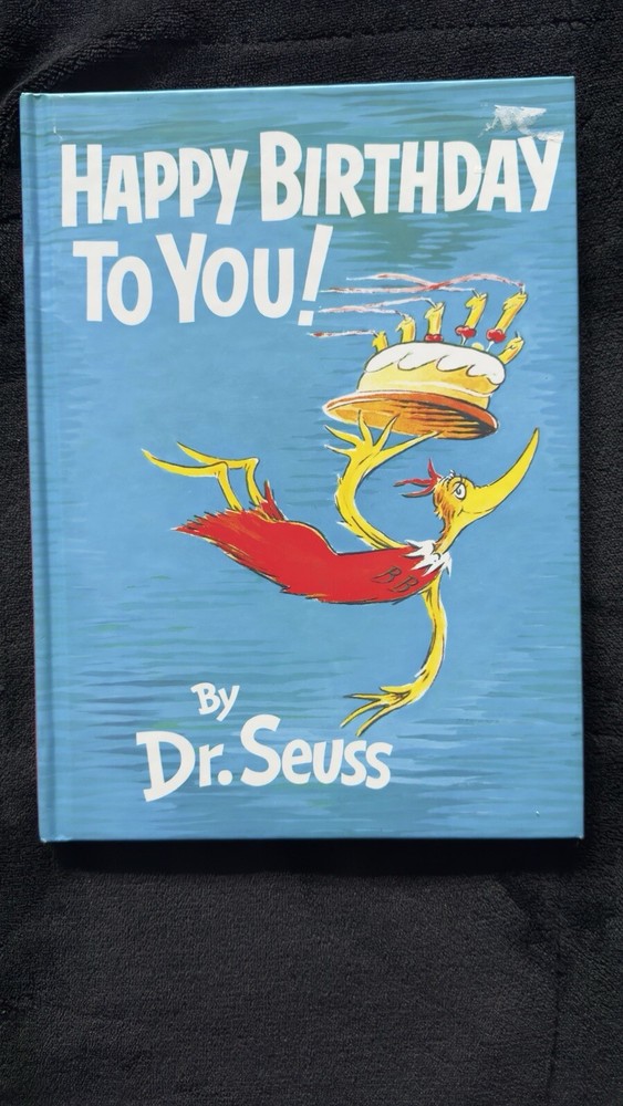 Hardcover Children’s Book ’Happy Birthday to You!’ by Dr Seuss