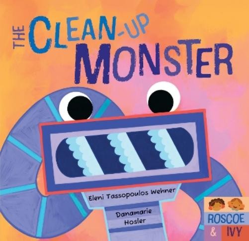 Eleni Tassopoulos Wehner The Clean-Up Monster (Board Book) Roscoe & IvyAnother great item from Rarewaves USA | Free delivery!