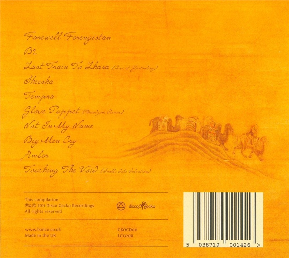 Banco De Gaia Songs From The Silk Road New Cd
