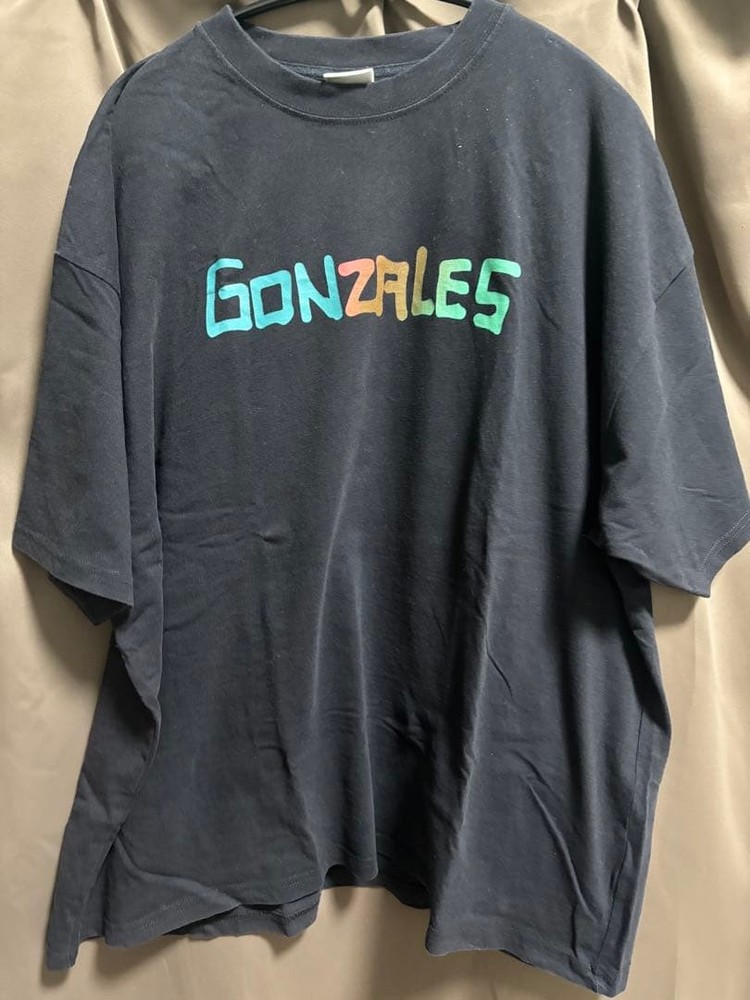 Mark Gonzales Men's T-Shirt Black L Logo Print