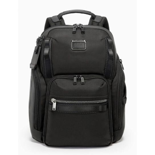 TUMI Alpha Bravo Search Backpack Nylon Black Men's Business Sports Travel Bag#