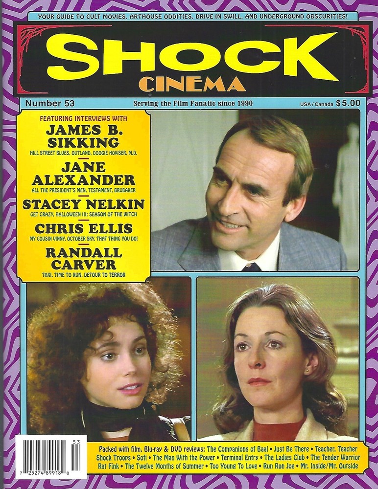 Shock Cinema-#53-Jane Alexander-James B. Sikking-Stacey Nelkin-Chris Ellis-Taxi